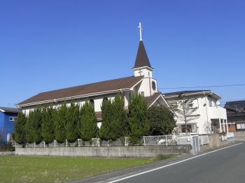 那珂川キリスト教会の外観写真